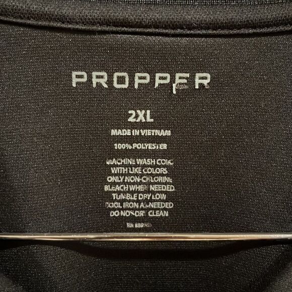 Propper Black Security Polo - Picture 3 of 6